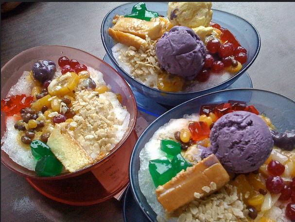 halo halo in Palawan, Philippines